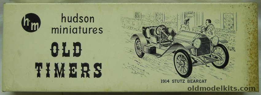 Hudson Miniatures 1/16 1914 Stutz Bearcat Old Timers plastic model kit